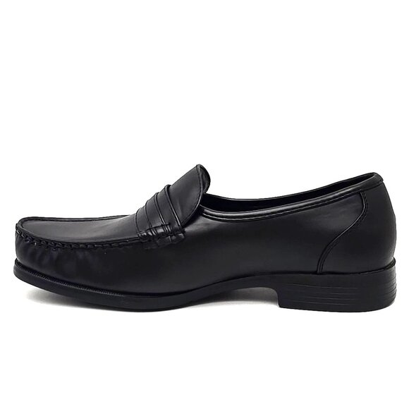 Dexter Comfort Black Memory Foam Faux Leather Formal Loafers Men's Size 9.5 - Picture 7 of 12